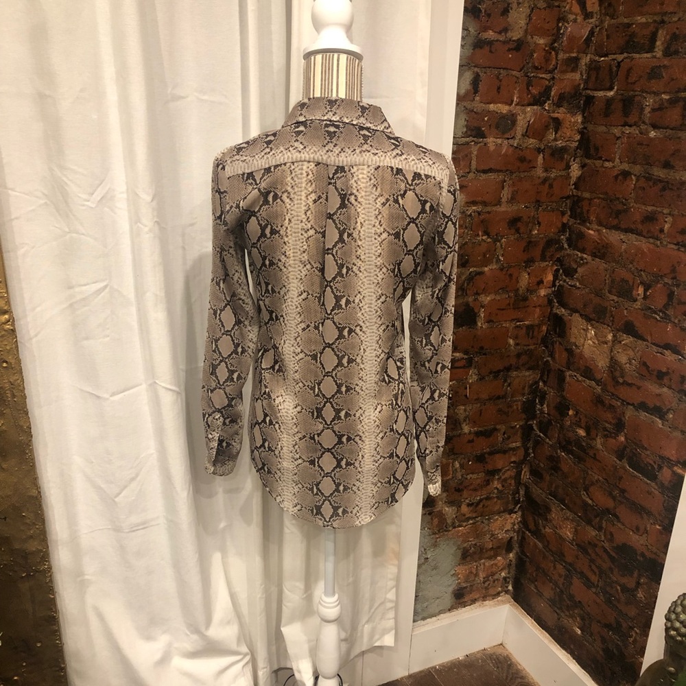 Zara snake print blouse - Picture 3 of 3